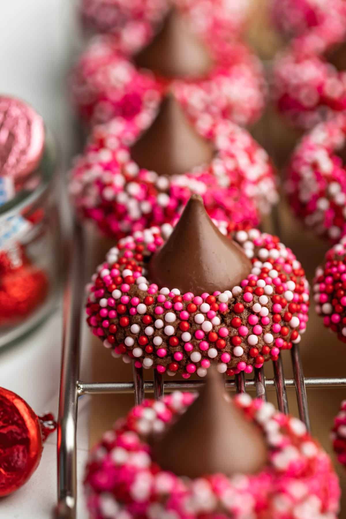 Valentine's Day Kiss Cookies